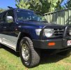 Mitsubishi Pajero 1998 blue 1