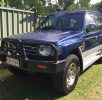 Mitsubishi Pajero 1998 blue 2