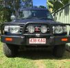 Mitsubishi Pajero 1998 blue 3