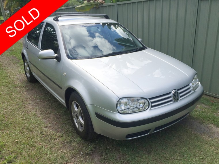 2002 VW Golf Silver SOLD