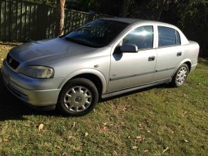 2003 Holden Astra TS City Silver