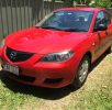 2004 Mazda 3 BK Neo Red 5 Speed Manual Sedan 7