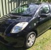 2007 Toyota Yaris NCP90R YR Black Manual Hatchback 2