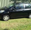 2007 Toyota Yaris NCP90R YR Black Manual Hatchback 3