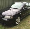 Holden Astra TS SRI TURBO 2003 Black 3