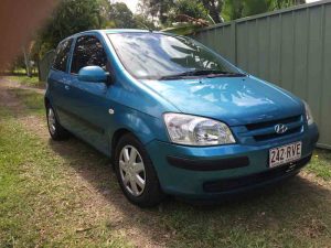 Hyundai Getz Hatchback 2004 Blue