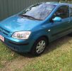 Hyundai Getz Hatchback 2004 Blue 4
