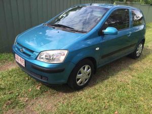 Hyundai Getz Hatchback 2004 Blue