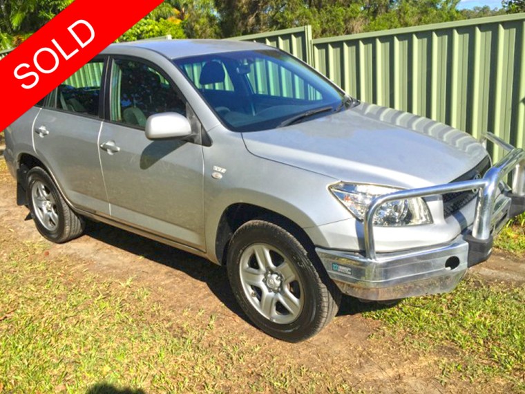 2008 Toyota Rav4 Silver SOLD