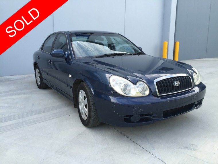 2001 Hyundai Sonata Blue SOLD