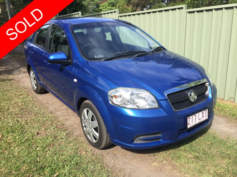 2009 Holden Barina Blue SOLD