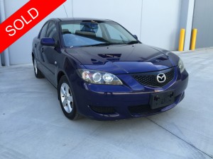 2004 Mazda 3 Maxx Sedan Blue SOLD