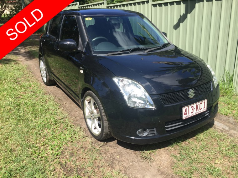 2007 Suzuki Swift Black SOLD