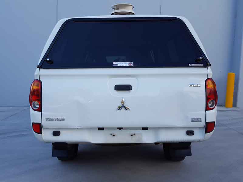 2012 Mitsubishi Triton White Ute6 Used Vehicle Sales