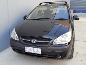 Automatic Hyundai Getz 2008 Black
