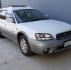 Automatic Subaru Outback Wagon White 2001 1