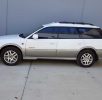 Automatic Subaru Outback Wagon White 2001 4