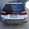 Automatic Subaru Outback Wagon White 2001 6