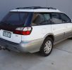 Automatic Subaru Outback Wagon White 2001 7