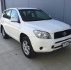 Automatic Toyota RAV4 2007 White 1