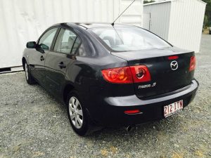 Mazda 3 Manual Sedan 2005 black
