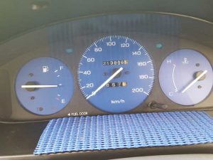 2000 Ford Festiva Hatchback Blue