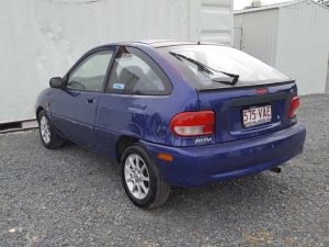 2000 Ford Festiva Hatchback Blue