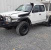 2007 Ford Ranger Space Cab White 3