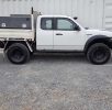 2007 Ford Ranger Space Cab White 9