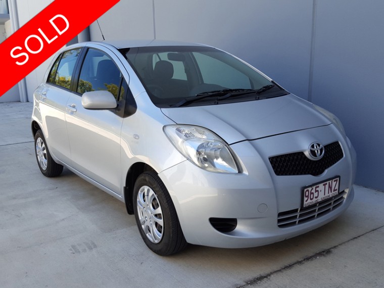 2007 Toyota Yaris Hatchback Silver Used Vehicle Sales