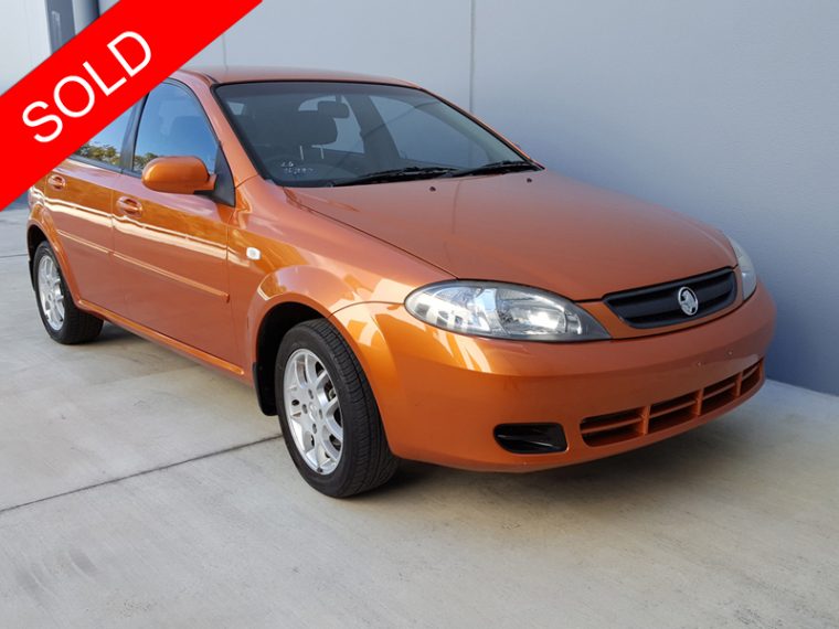 2008 Holden Viva Orange