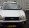 SUV Hyundai Santa Fe 2001 Silver 2