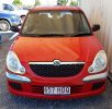 Daihatsu Sirion Hatchback 2004 Red 2