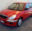 Daihatsu Sirion Hatchback 2004 Red 3
