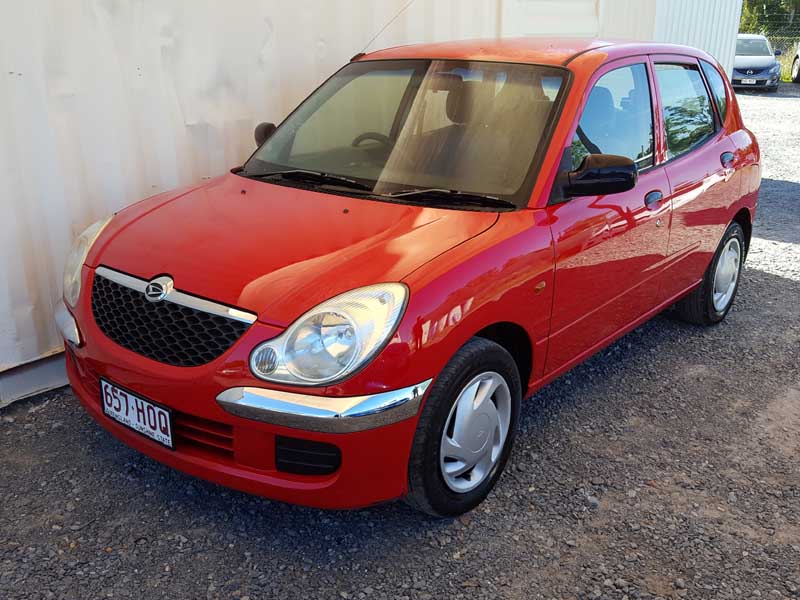 Daihatsu Sirion Hatchback 2004 Red 3 Used Vehicle Sales Daihatsu Sirion Hatchback 2004 Red 3 Used Vehicle Sales