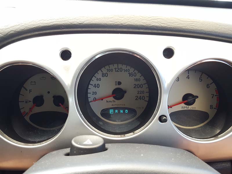 Automatic Chrysler Pt Cruiser Black 2004 12 Used Vehicle