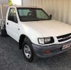 Holden Rodeo Utility White -1