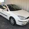 Automatic Hatchback Ford Focus 2003 White-1