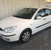 Automatic Hatchback Ford Focus 2003 White-3