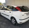 Automatic Hatchback Ford Focus 2003 White-5