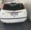 Automatic Hatchback Ford Focus 2003 White-6