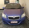 Hatchback Holden Barina 2008 Blue-2