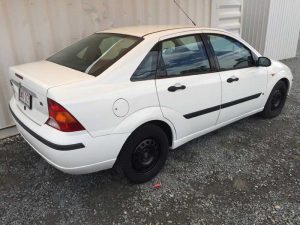 Ford Focus Sedan 2003 White