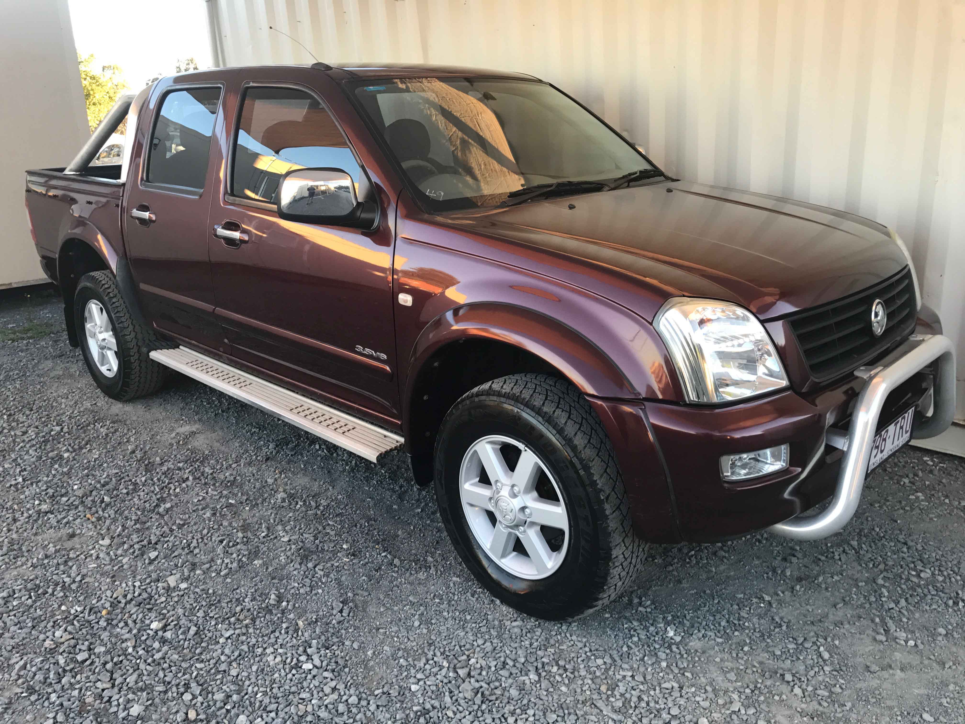 AutomaticCarsHoldenRodeoDualCab2003forsale1 Used Vehicle Sales