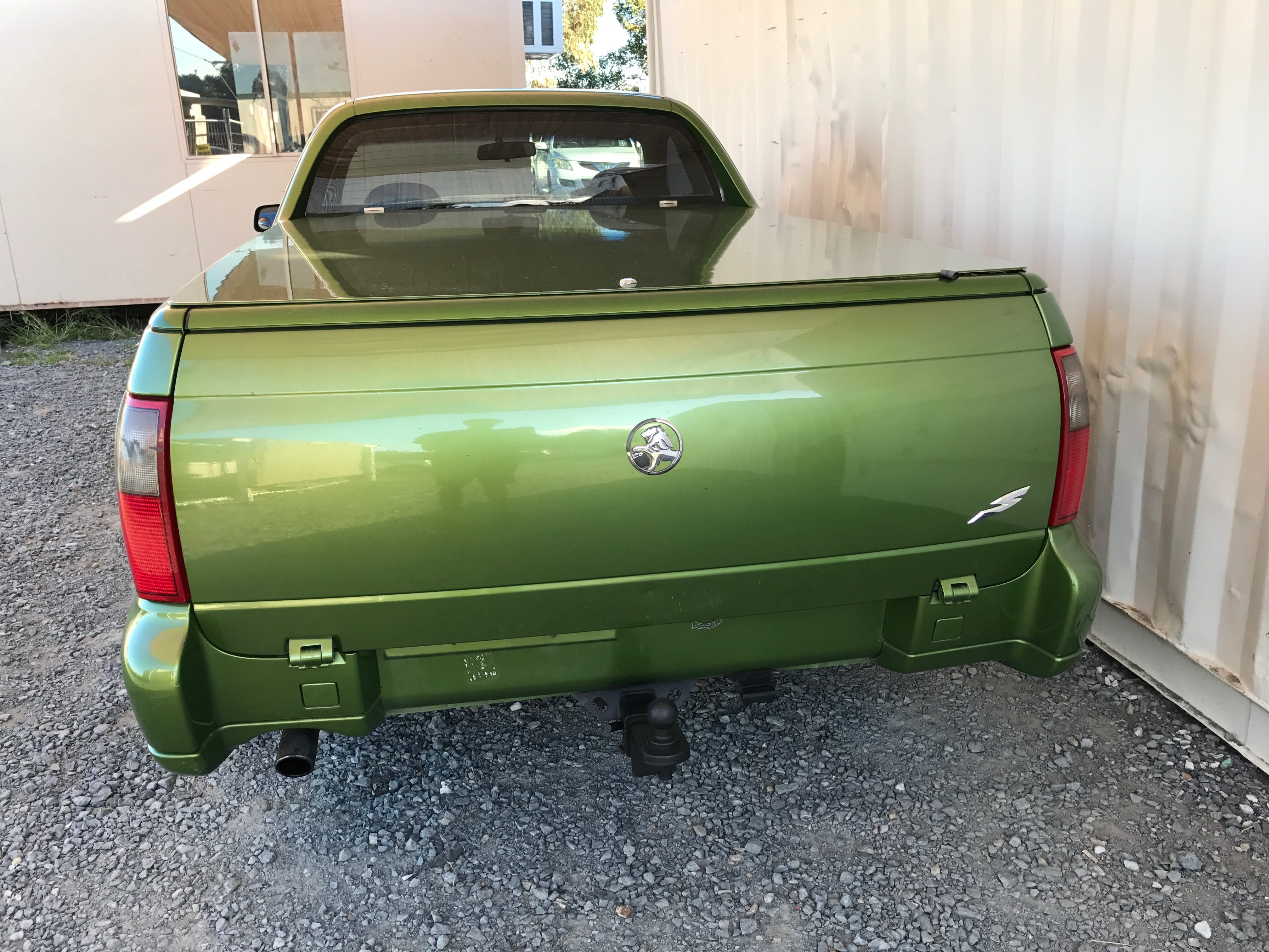 Holden Commodore Ute VY 2003 Green  6-min