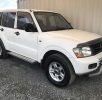 Mitsubishi Pajero White-1