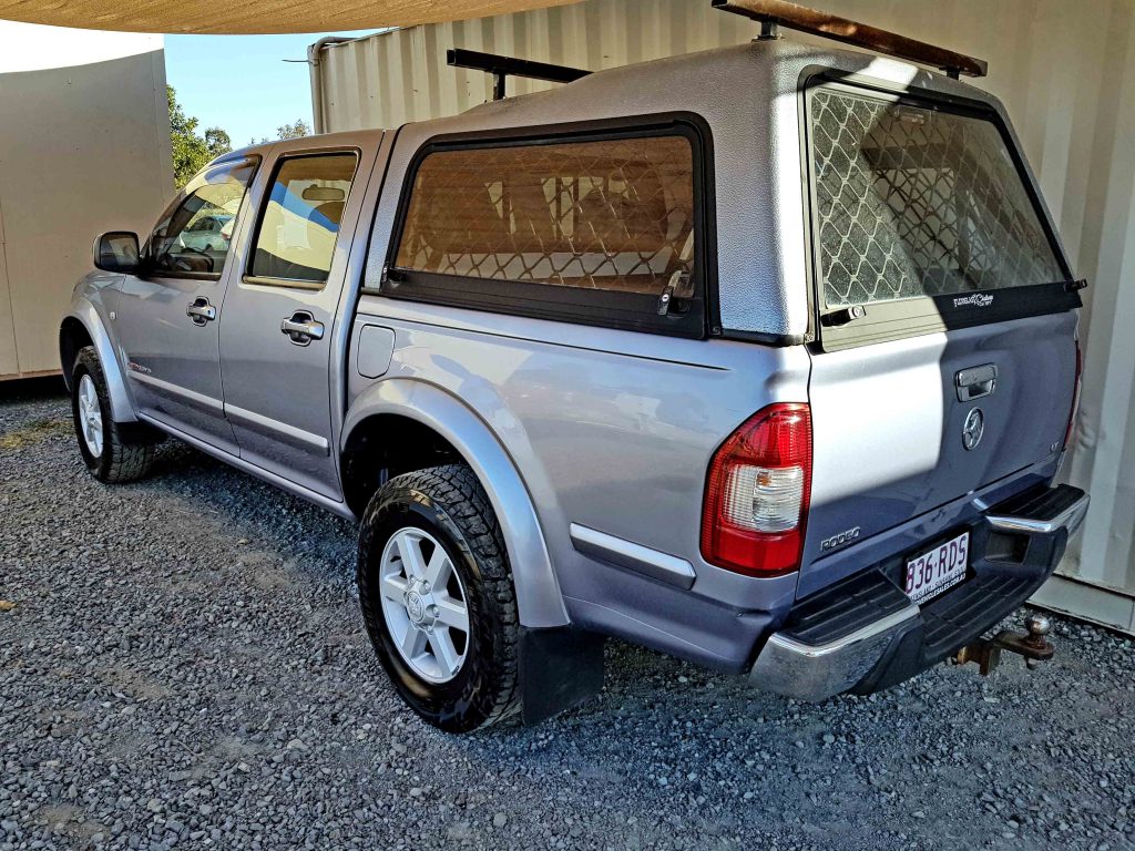 Dual Cab Ute Holden Rodeo 2004 Grey 5 Used Vehicle Sales