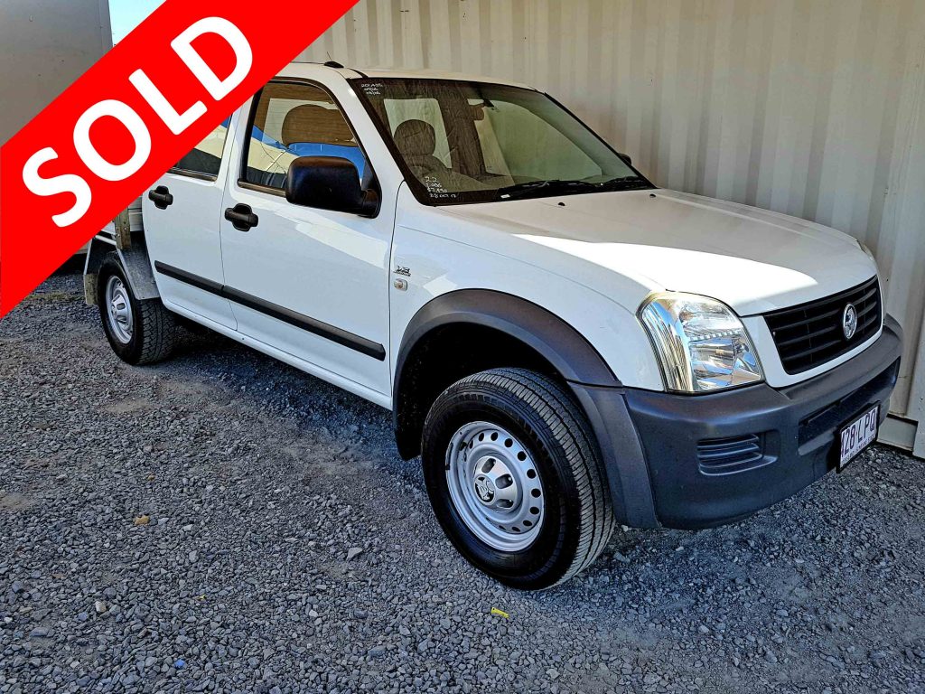Automatic Dual Cab Ute Holden Rodeo 2006 White Used Vehicle Sales