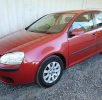 Volkswagen-Golf-2006 Red 3