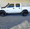 Mitsubishi-Nissan-Navara-D22-2011 White -4